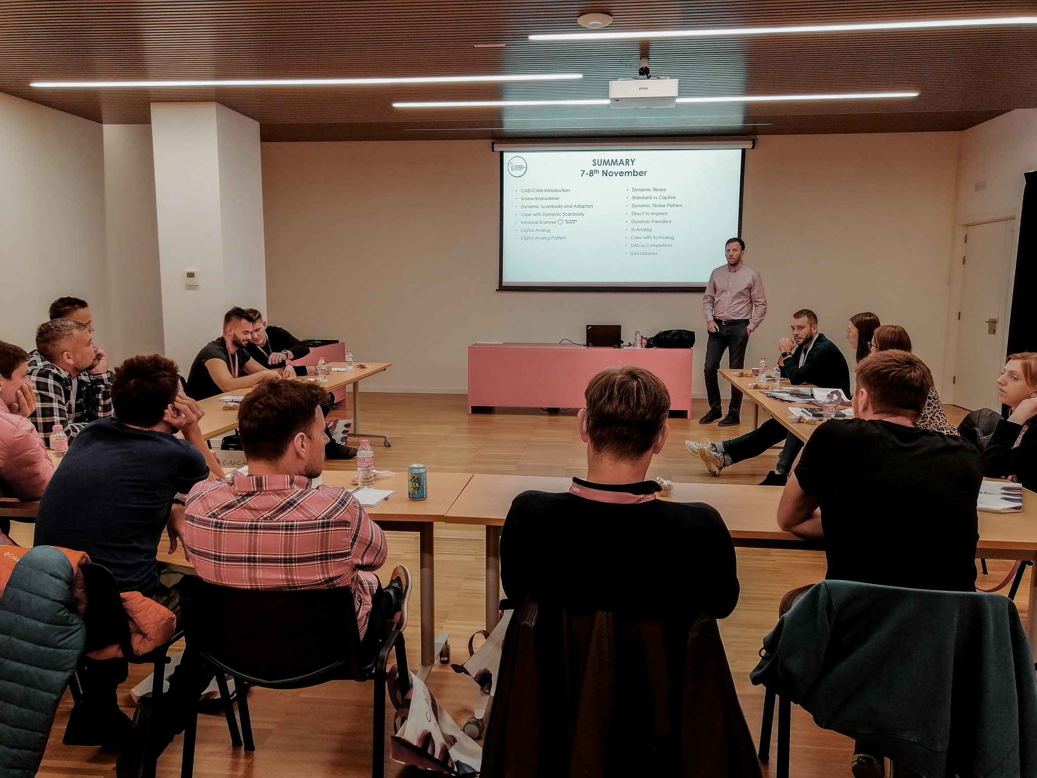 Das Training to polish participants. Das Training to polish participants.